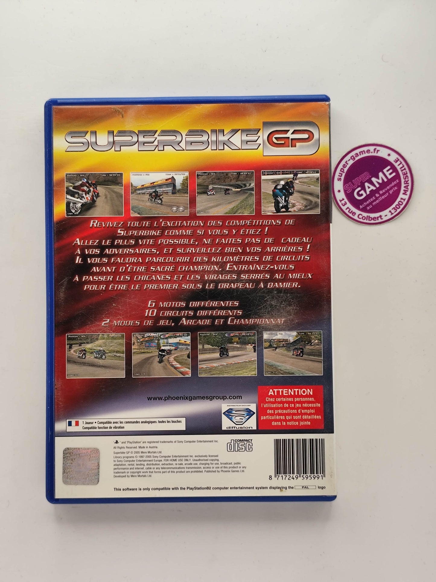 SUPERBIKE GP - PS2