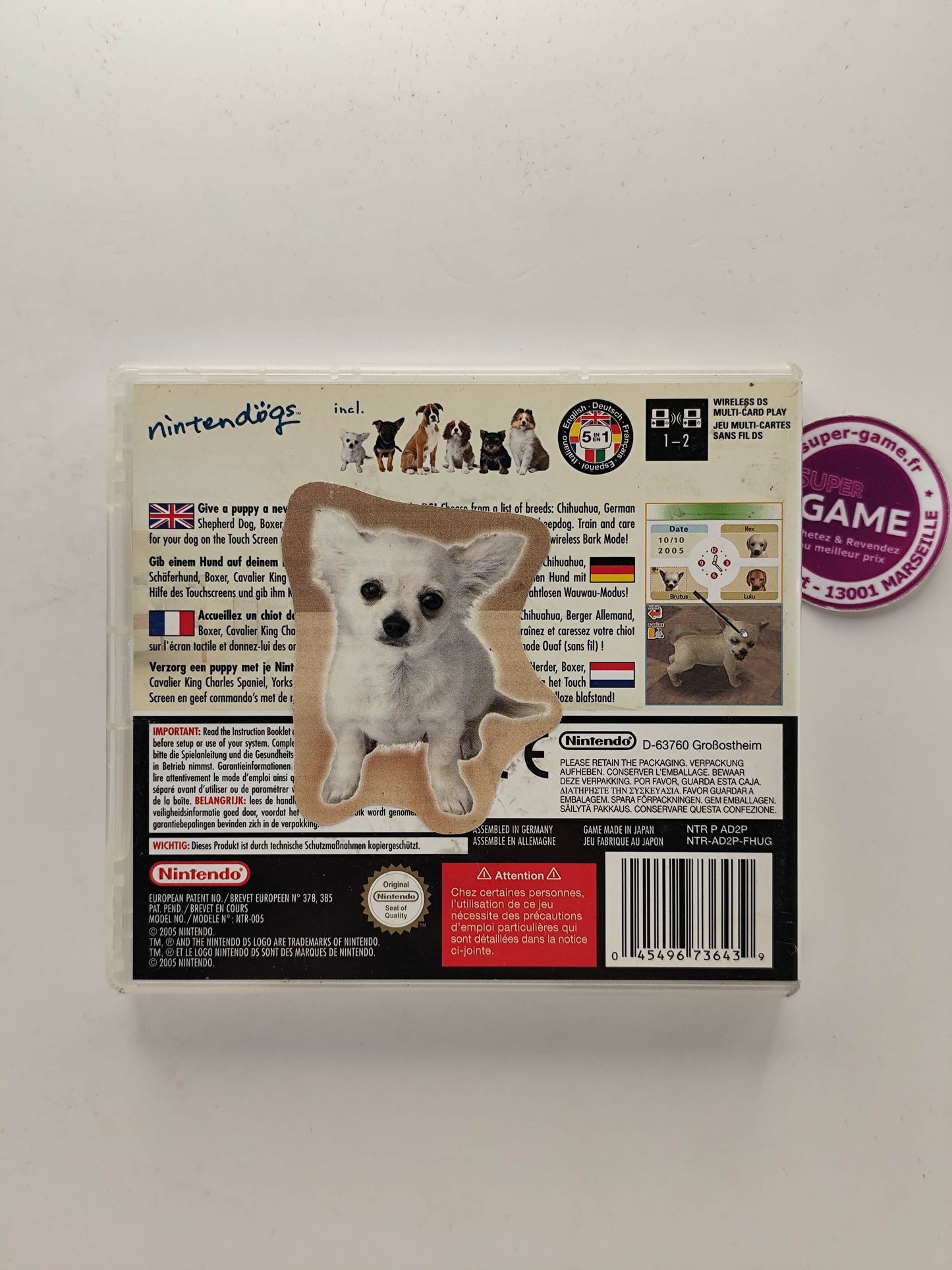 NINTENDOGS - CHIUAHUA & FRIENDS - DS