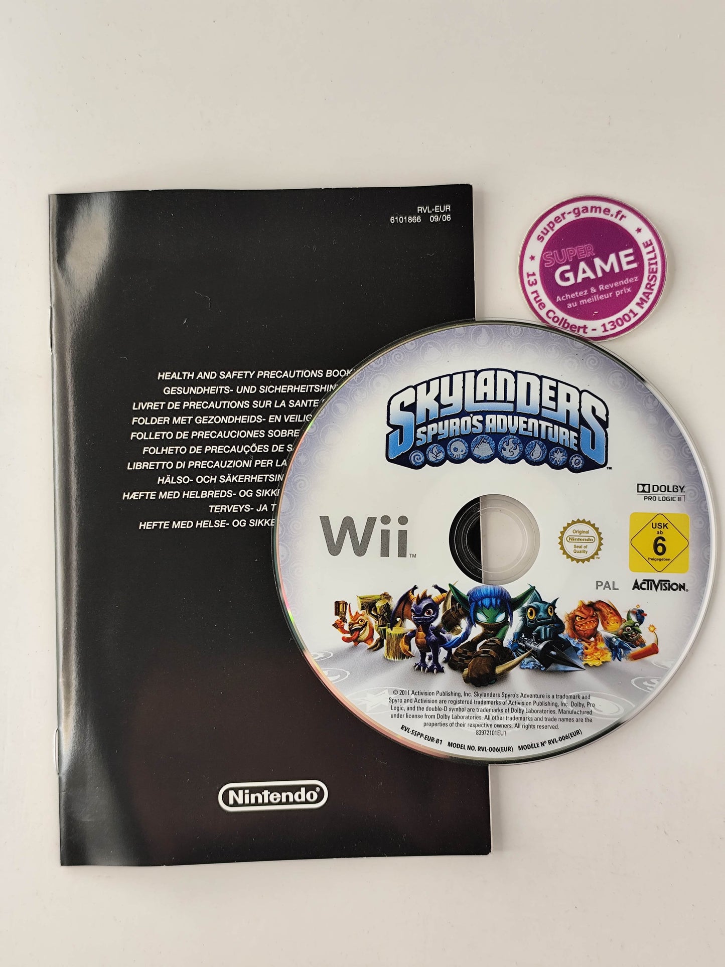 SKYLANDERS SPYRO'S ADVENTURE - Wii