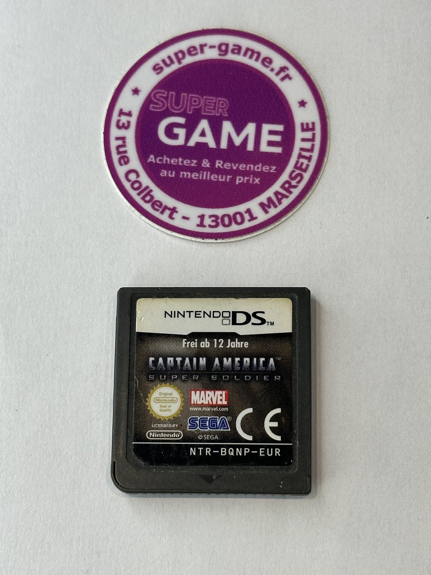 CAPTAIN AMERICA SUPER SOLDIER - sans boite - DS