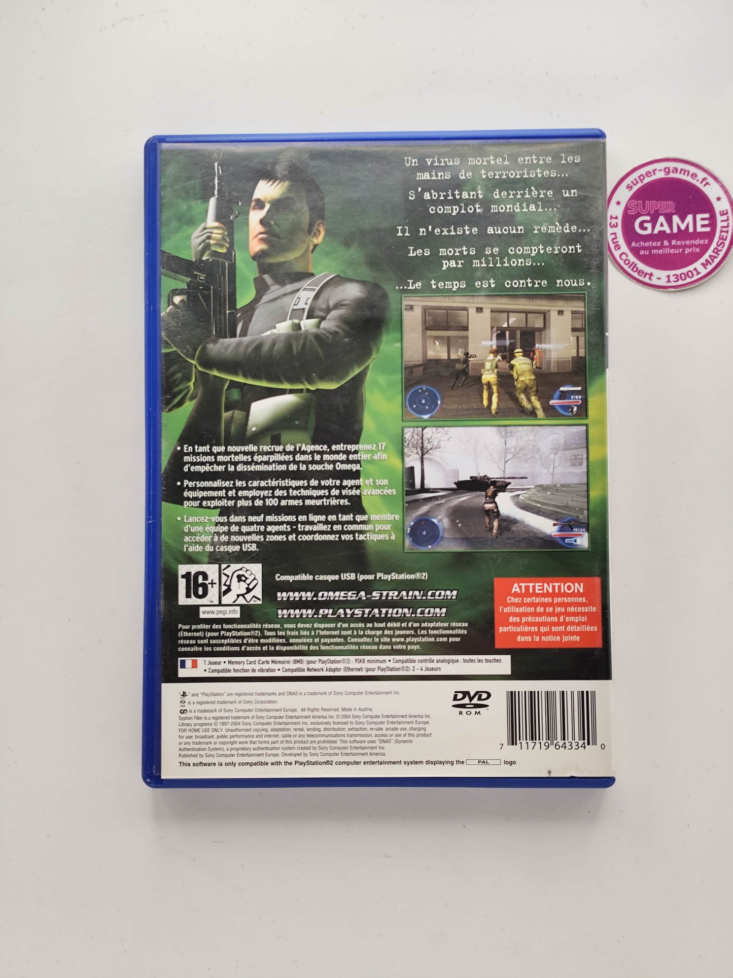 SYPHON FILTER THE OMEGA STRAIN - PS2