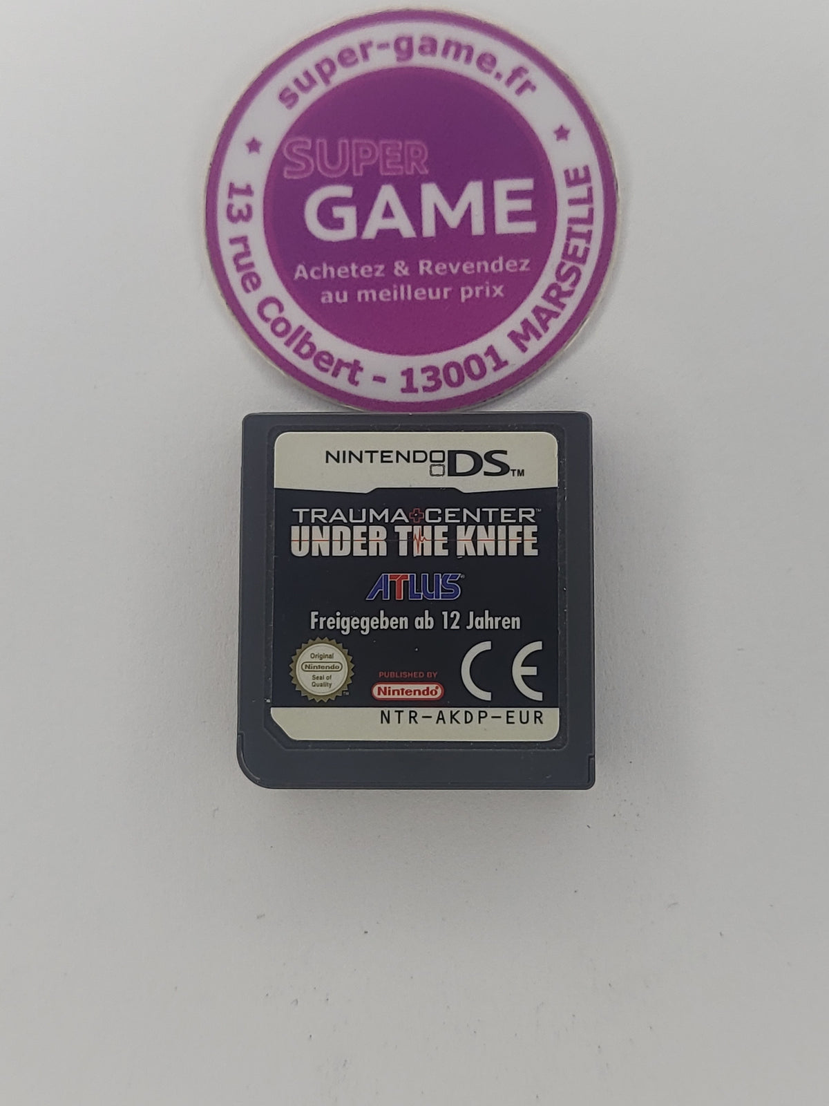 TRAUMA CENTER UNDER THE KNIFE - sans boite - DS