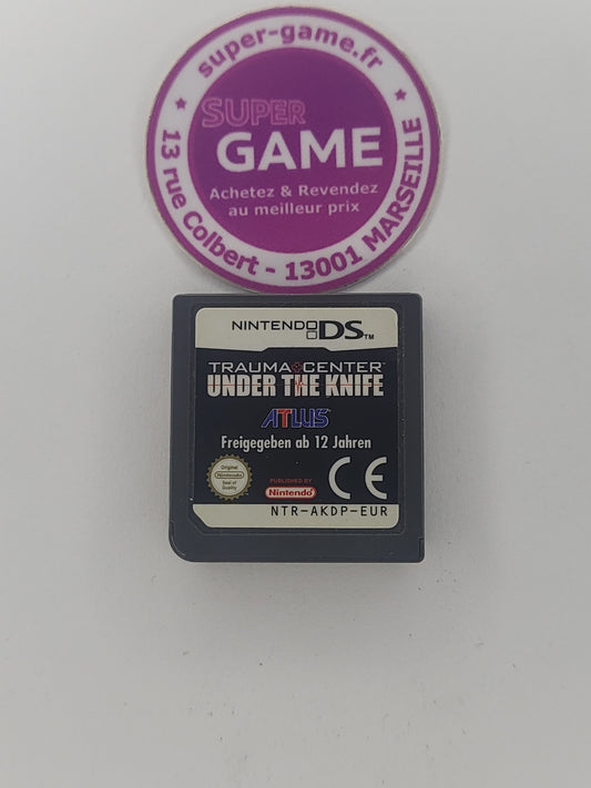 TRAUMA CENTER UNDER THE KNIFE - sans boite - DS