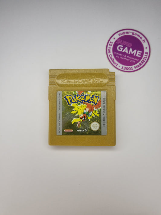 POKEMON OR - sans boite - GAMEBOY