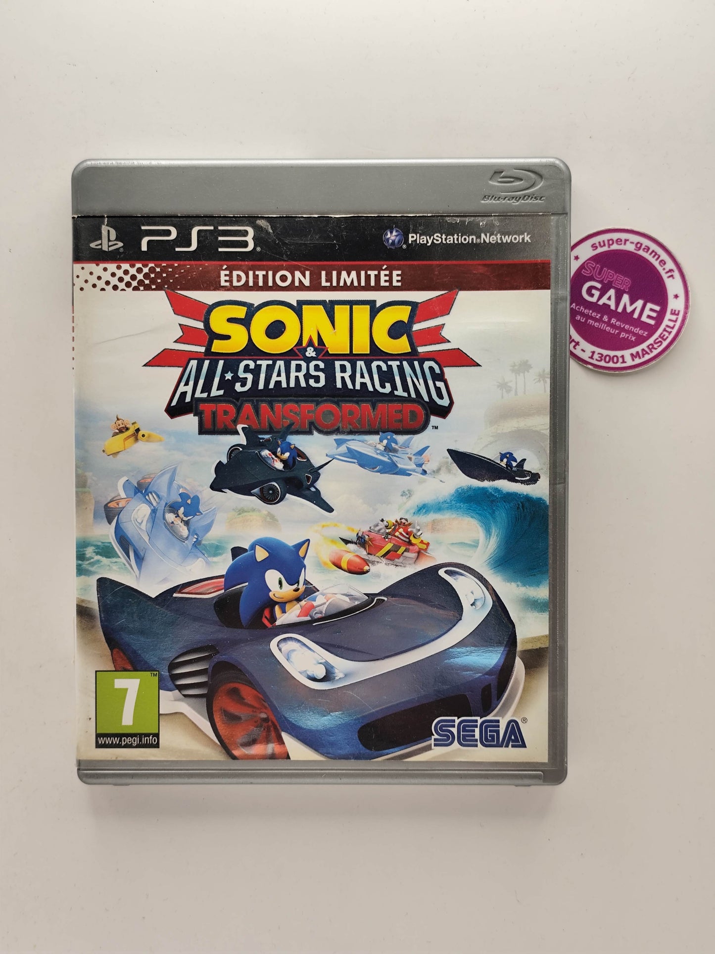 SONIC & ALL STARS RACING TRANSFORMED - PS3