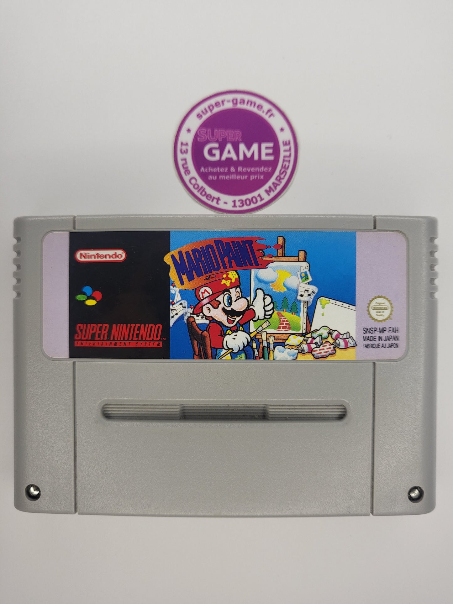 MARIO PAINT - sans boite - SNES