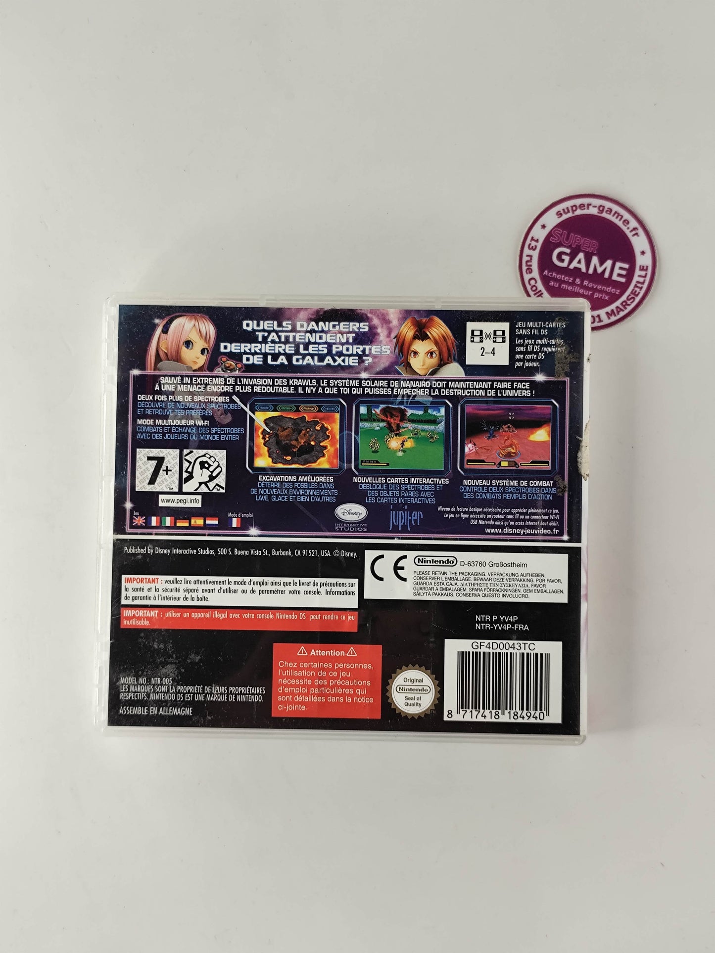 SPECTROBES LES PORTES DE LA GALAXIE - DS