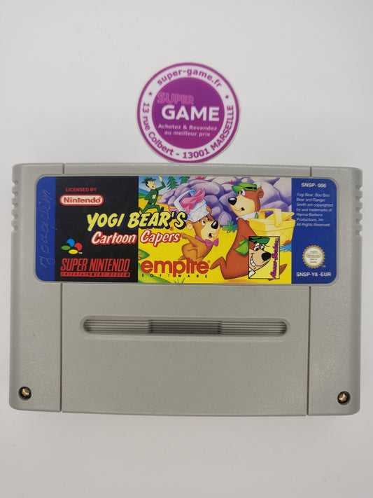 YOGI BEAR'S CARTOON CAPERS - sans boite - SNES