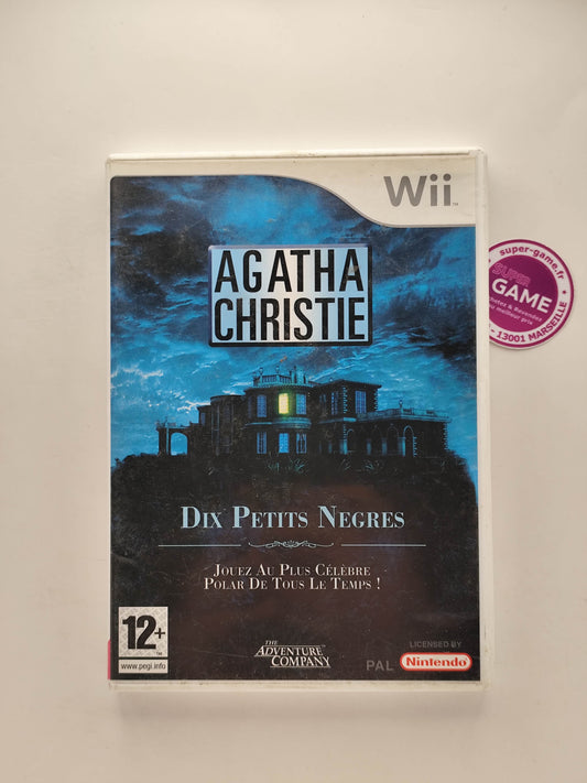 AGATHA CHRISTIE DIX PETITS NEGRES - Wii