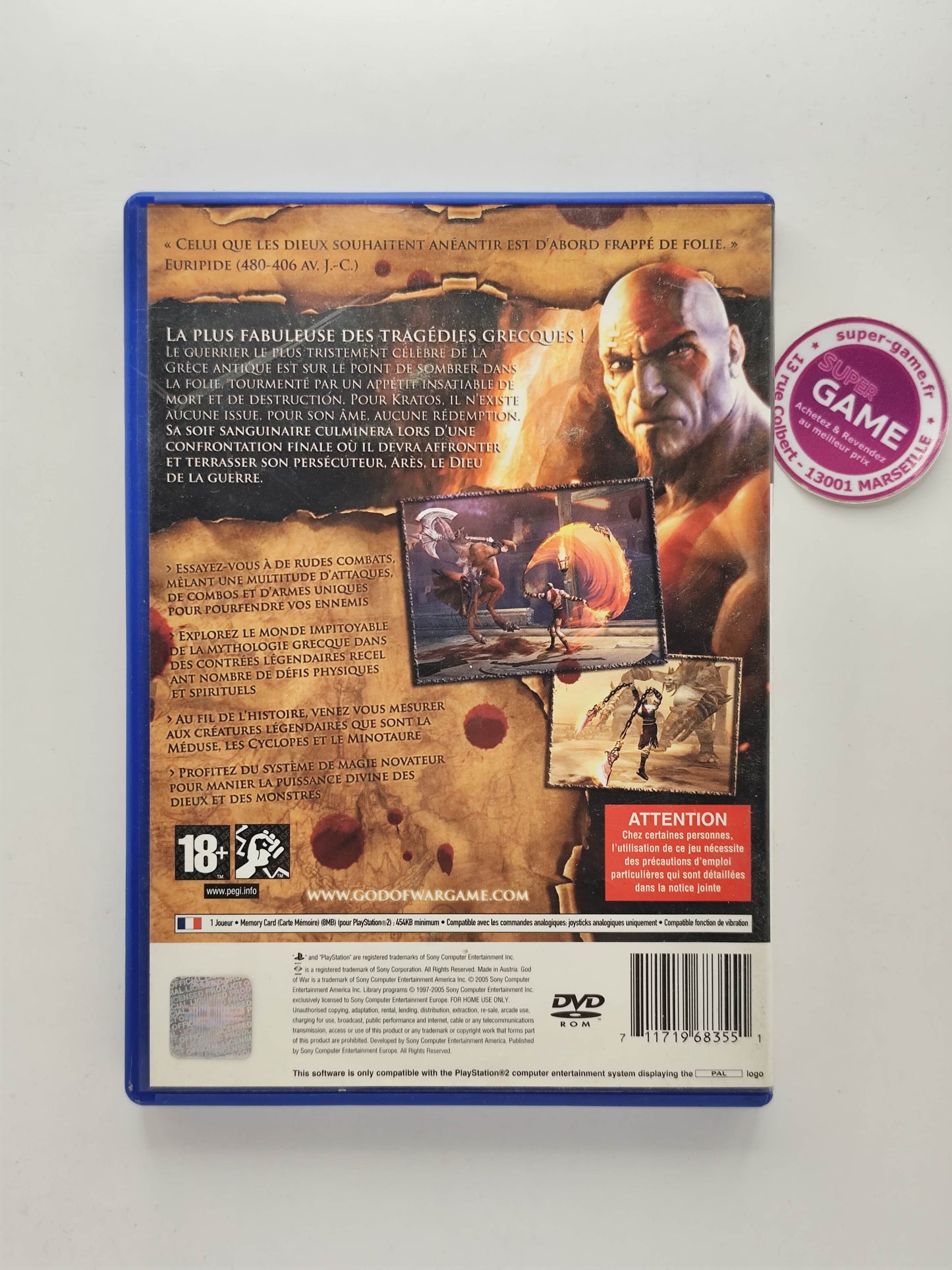GOD OF WAR - PS2