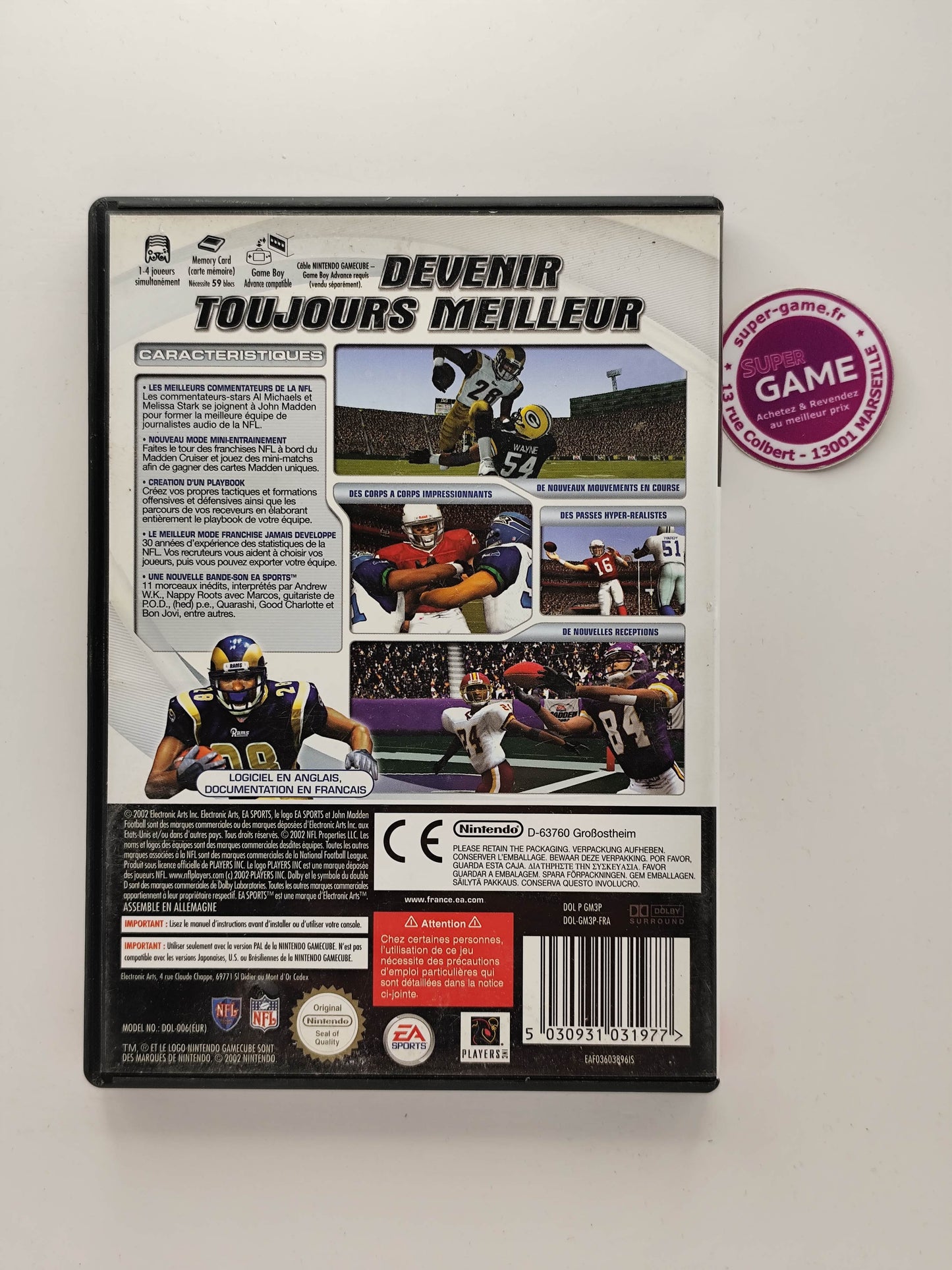 MADDEN NFL 2003 - GameCube