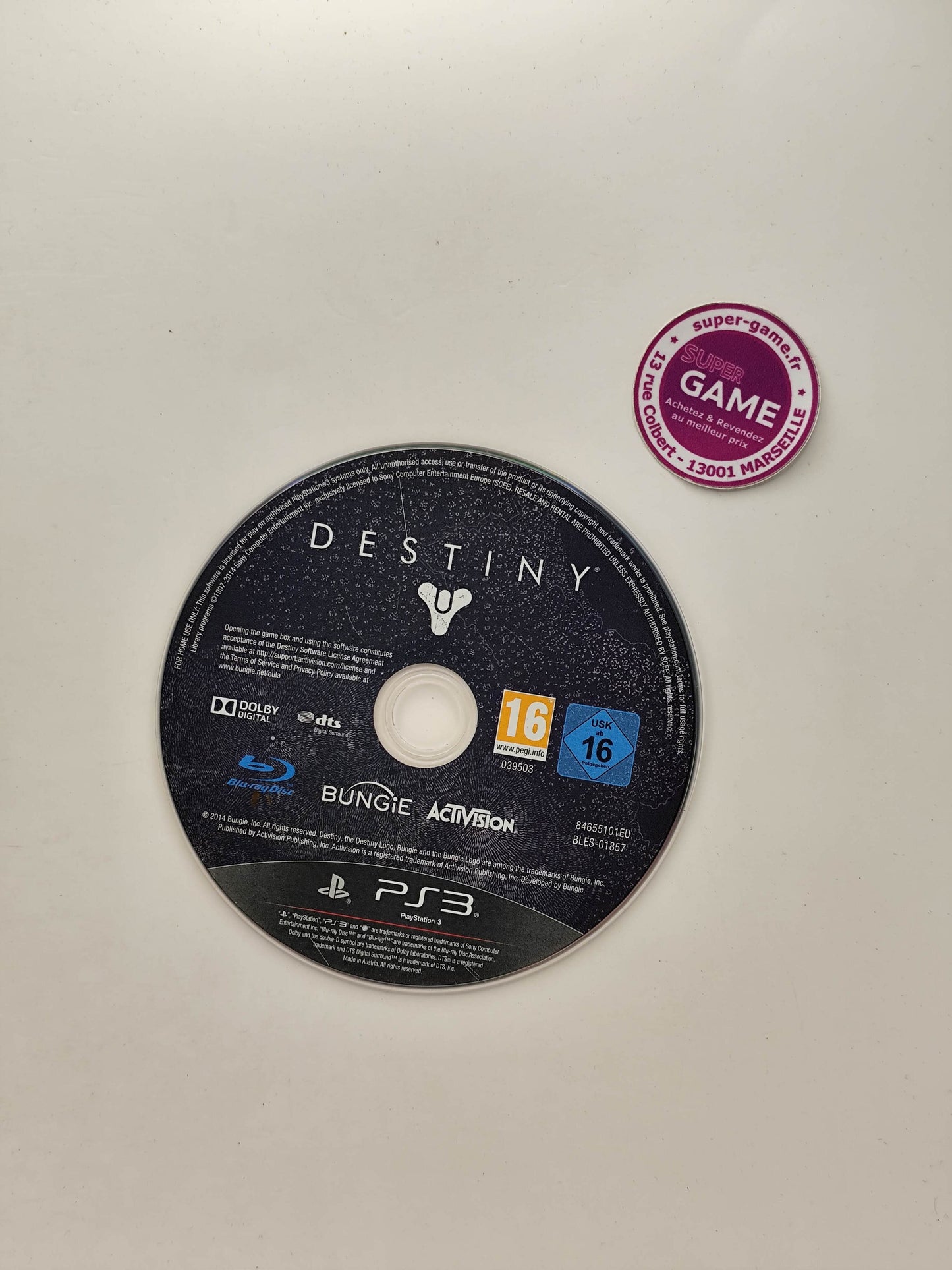 DESTINY LE ROI DES CORROMPUS EDITION LEGENDAIRE - PS3