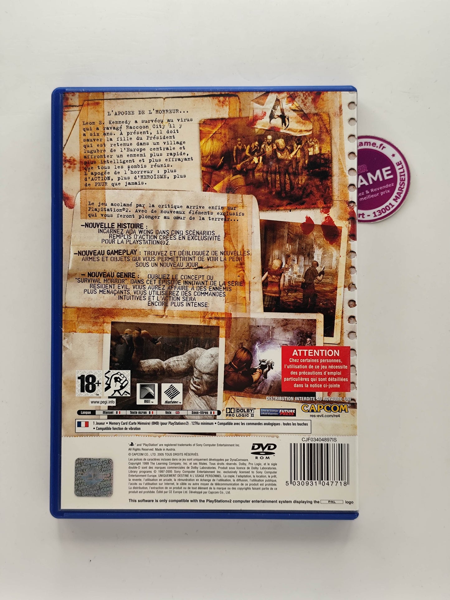 RESIDENT EVIL 4 - PS2