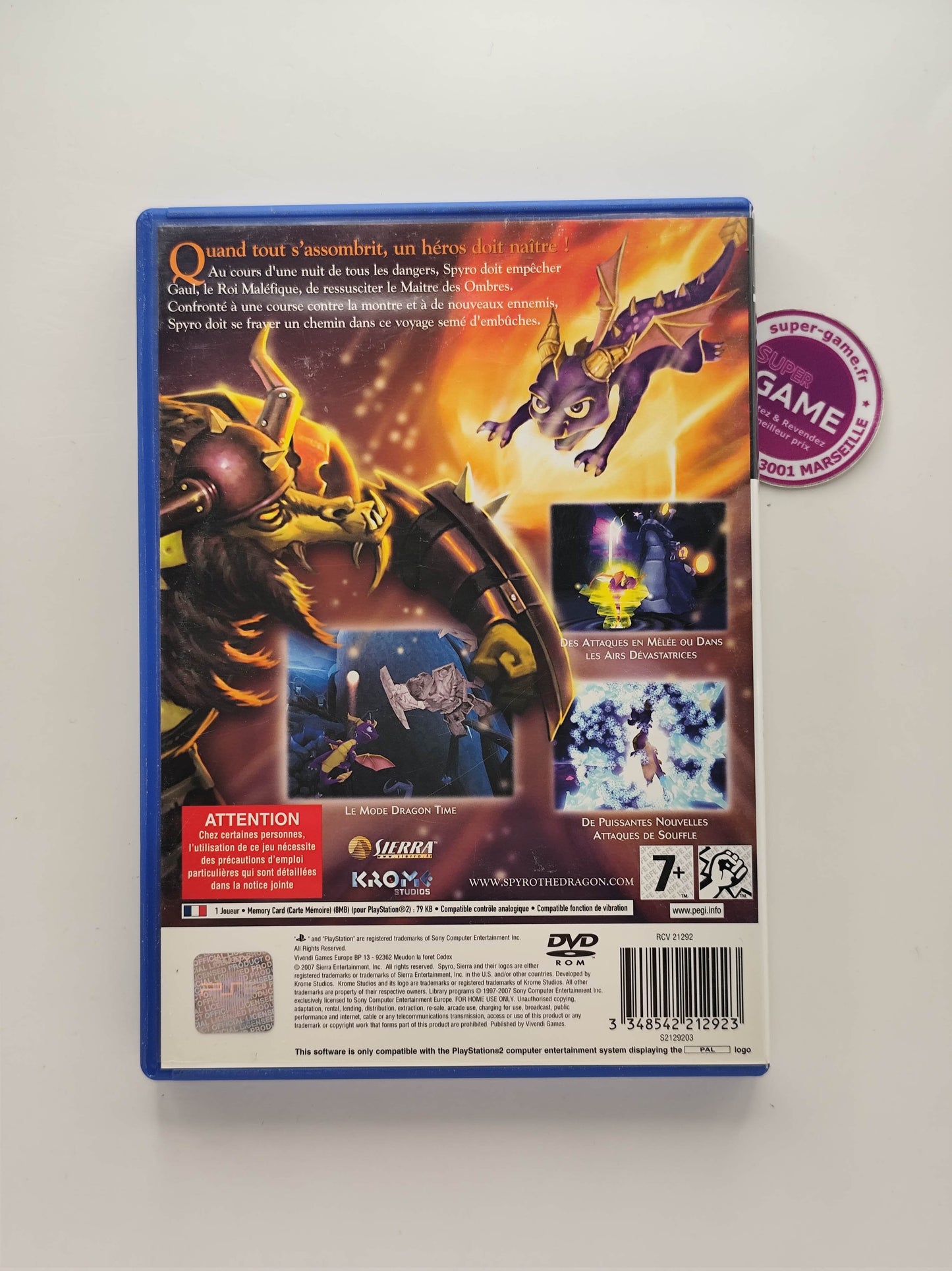 THE LEGEND OF SPYRO THE ETERNAL NIGHT - PS2