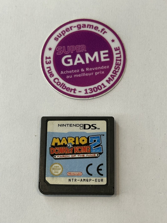 MARIO VS DONKEY KONG 2 MARCH OF THE MINIS - sans boite - DS