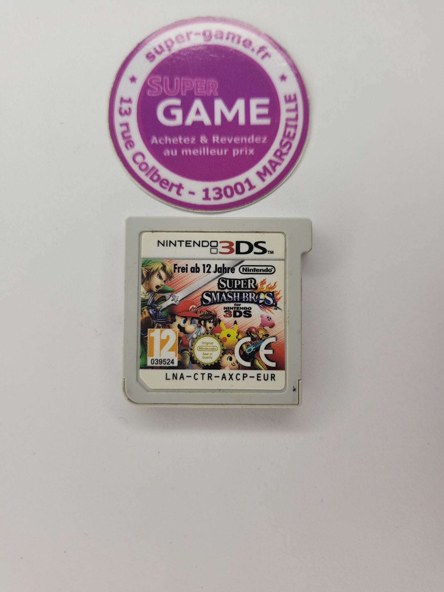 SUPER SMASH BROS FOR NINTENDO 3DS - sans boite - 3DS