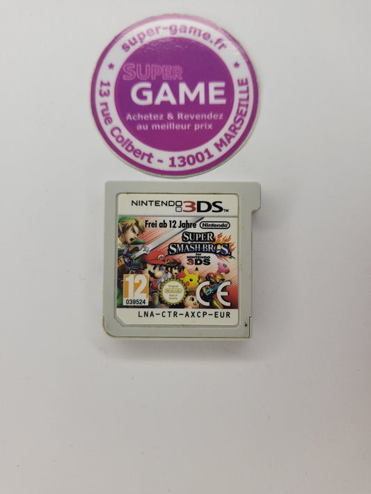 SUPER SMASH BROS FOR NINTENDO 3DS - sans boite - 3DS