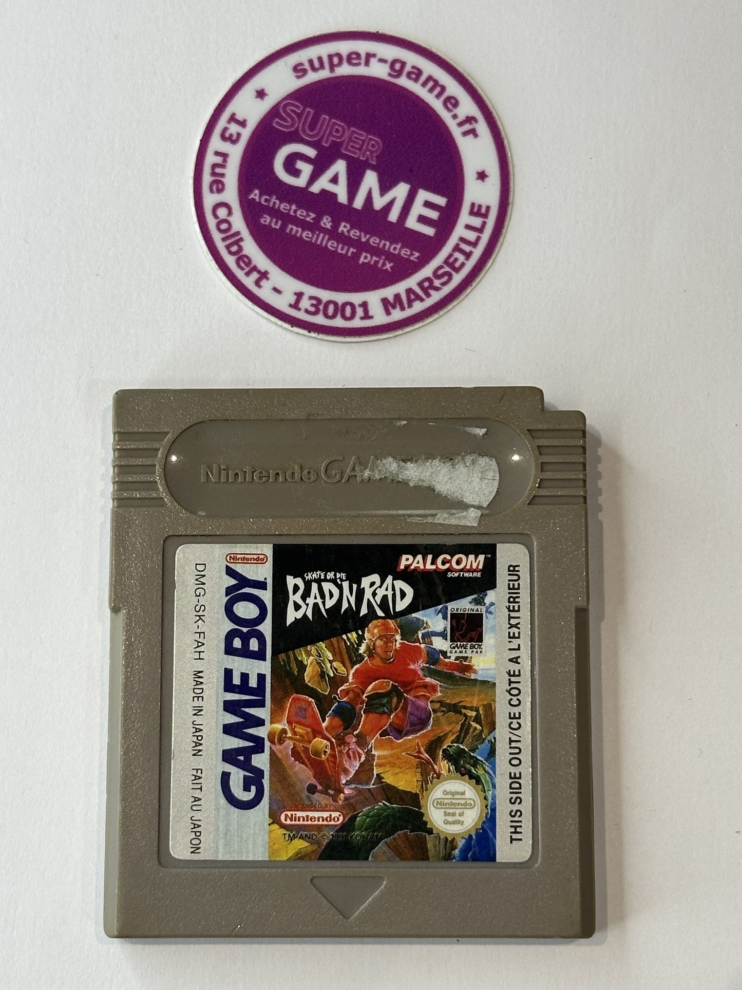 SKATE OR DIE BAD'N RAD - sans boite - GAMEBOY