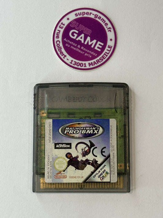 MAT HOFFMAN'S PRO BMX - sans boite - GAMEBOY COLOR