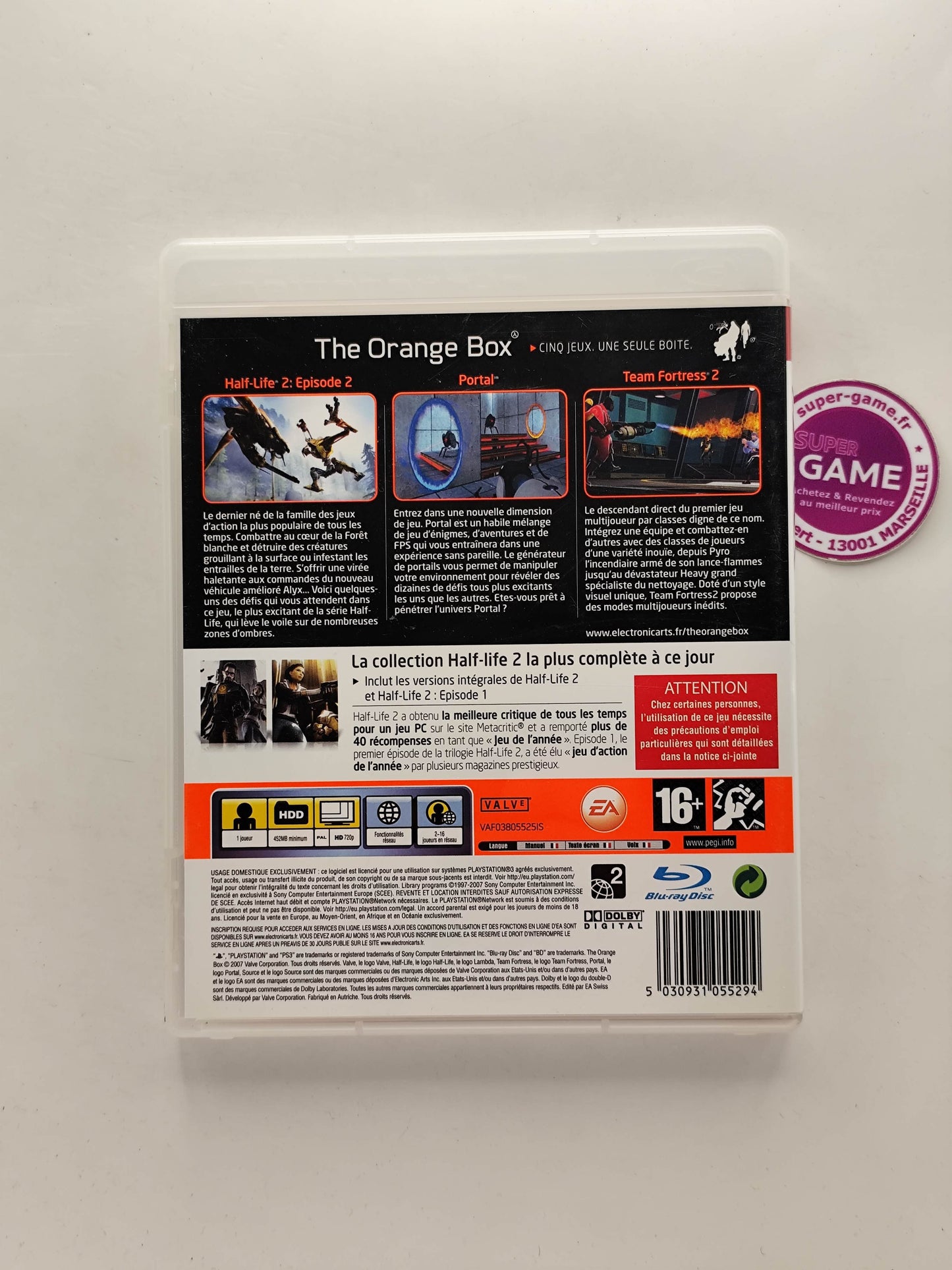 THE ORANGE BOX - PS3