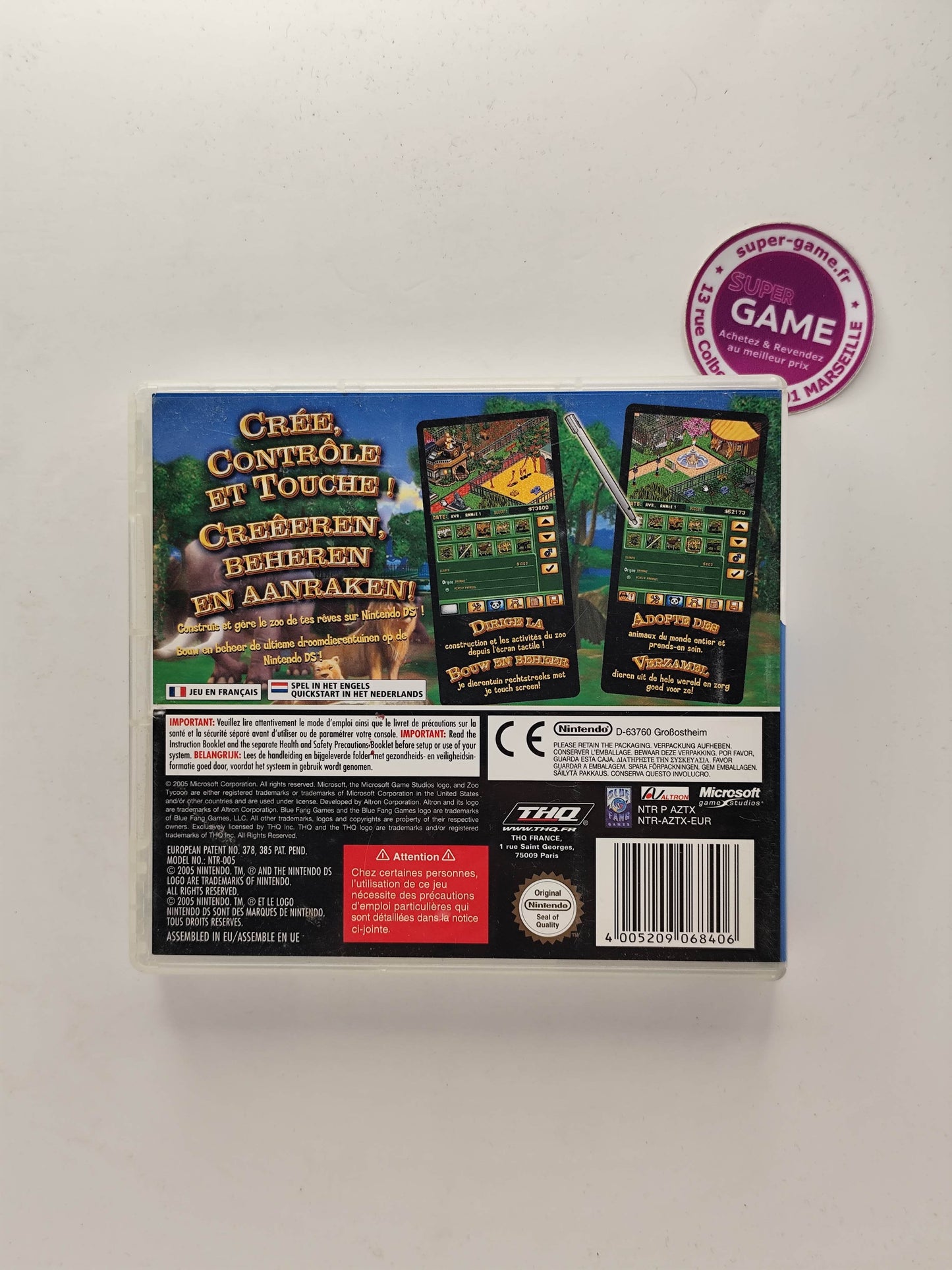 ZOO TYCOON - DS