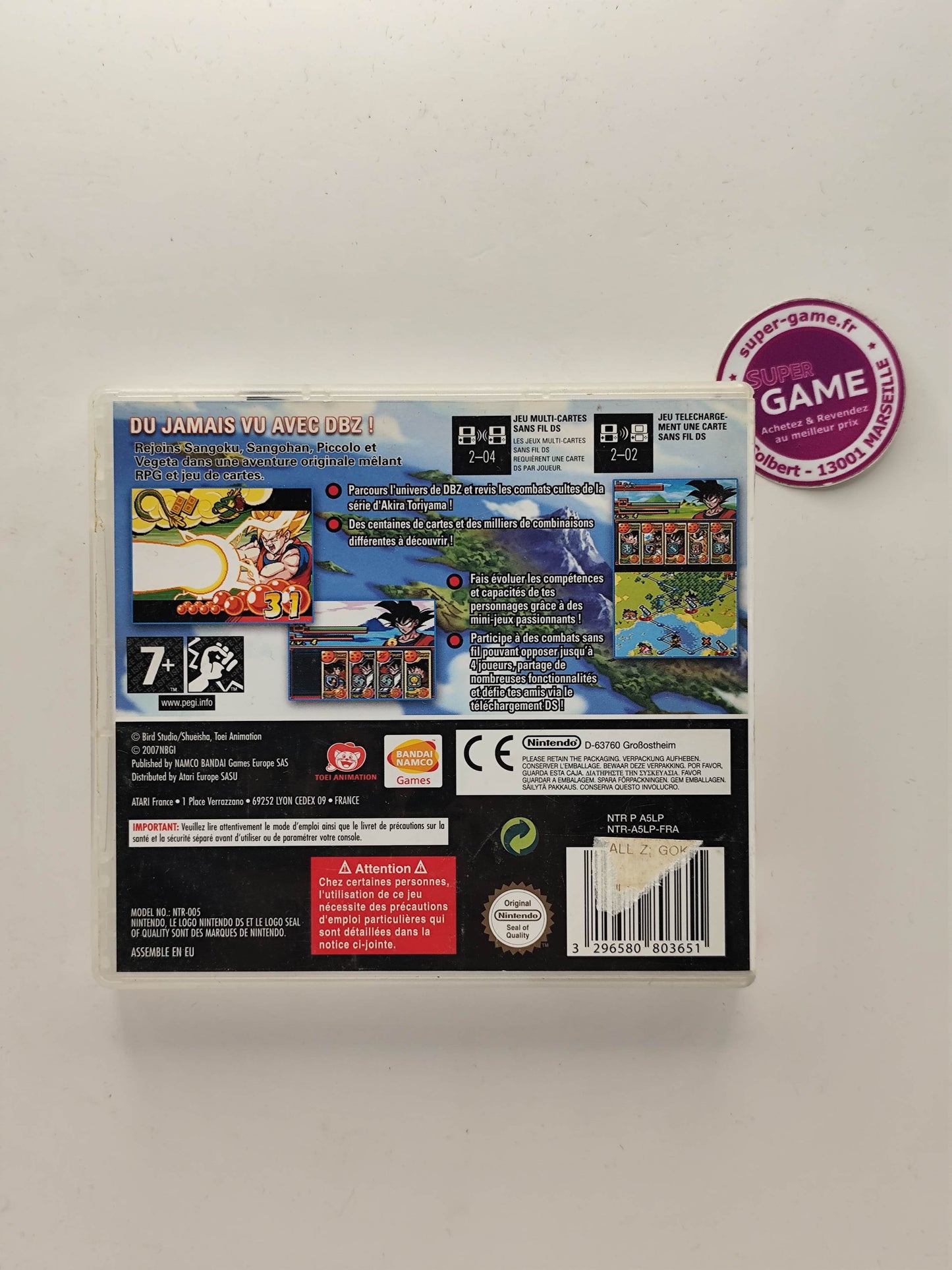 DRAGON BALL Z GOKU DENSETSU - DS