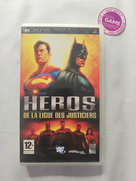 HEROS DE LA LIGUE DES JUSTICIERS - PSP