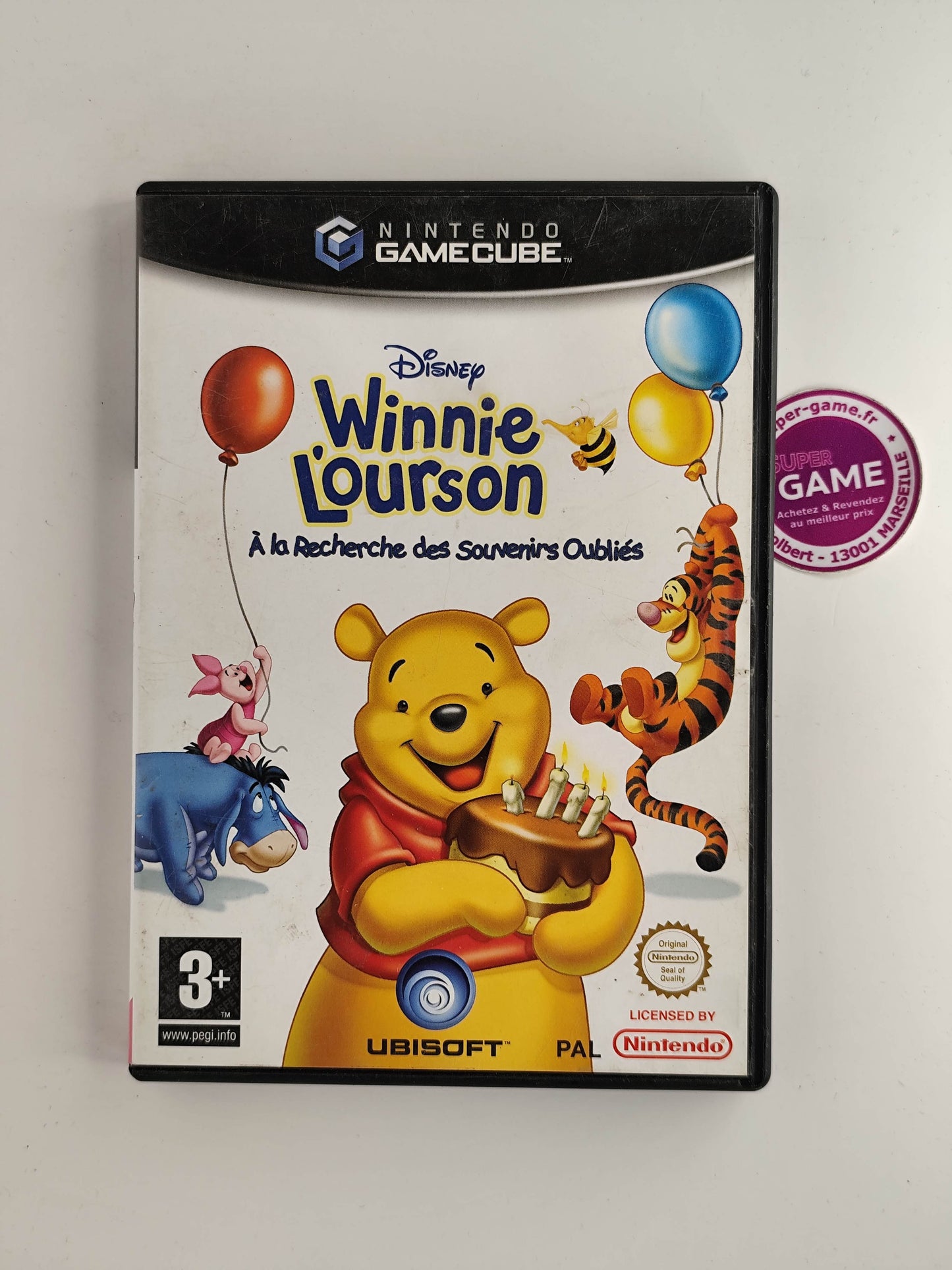 WINNIE L'OURSON A LA RECHERCHE DES SOUVENIRS OUBLIES - GameCube