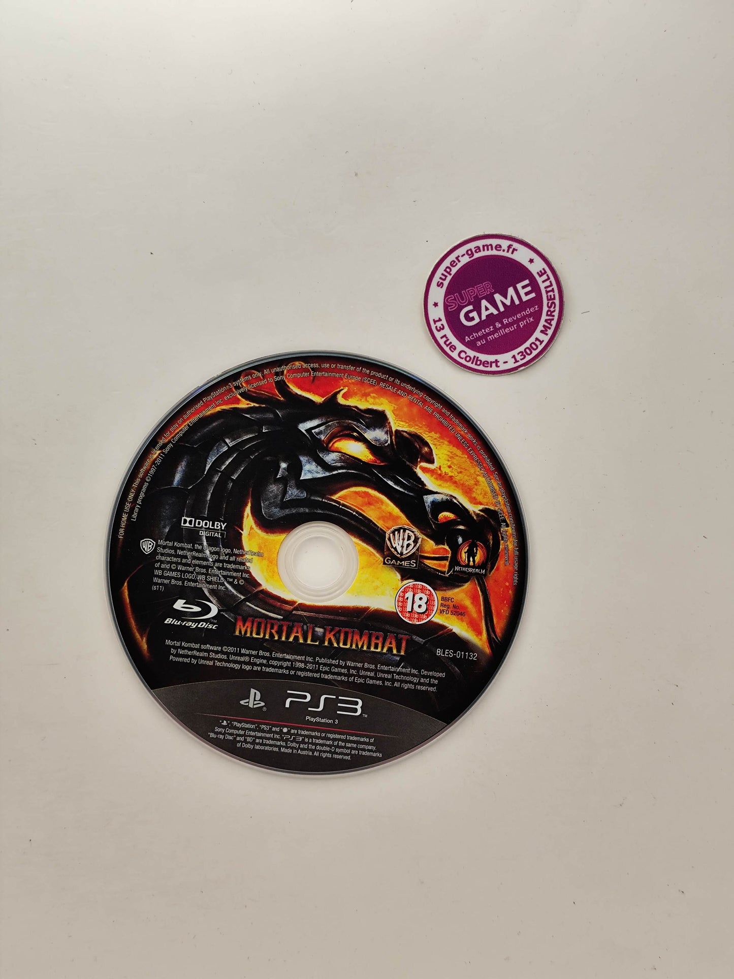 MORTAL KOMBAT - PS3