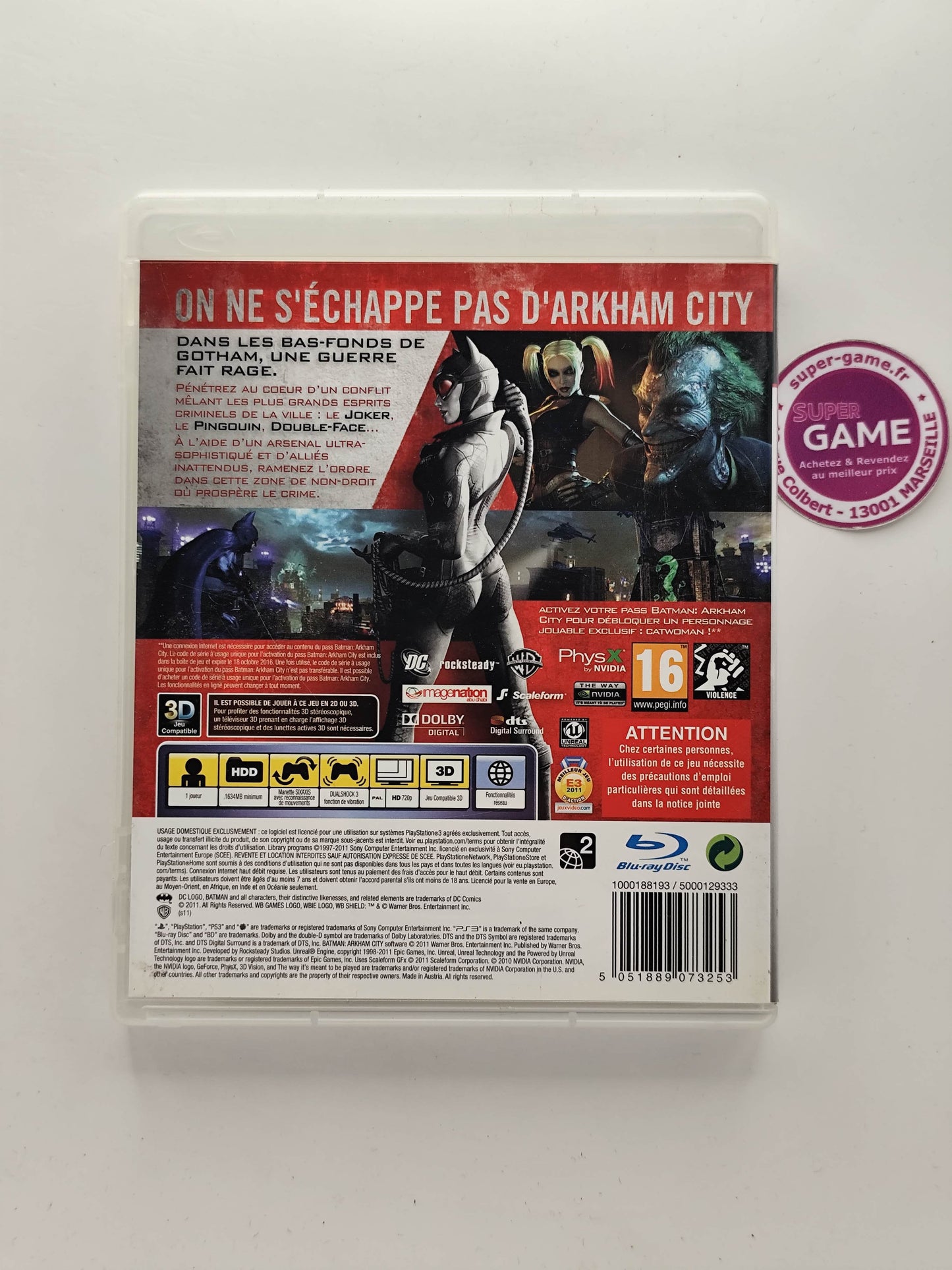 BATMAN ARKHAM CITY - PS3