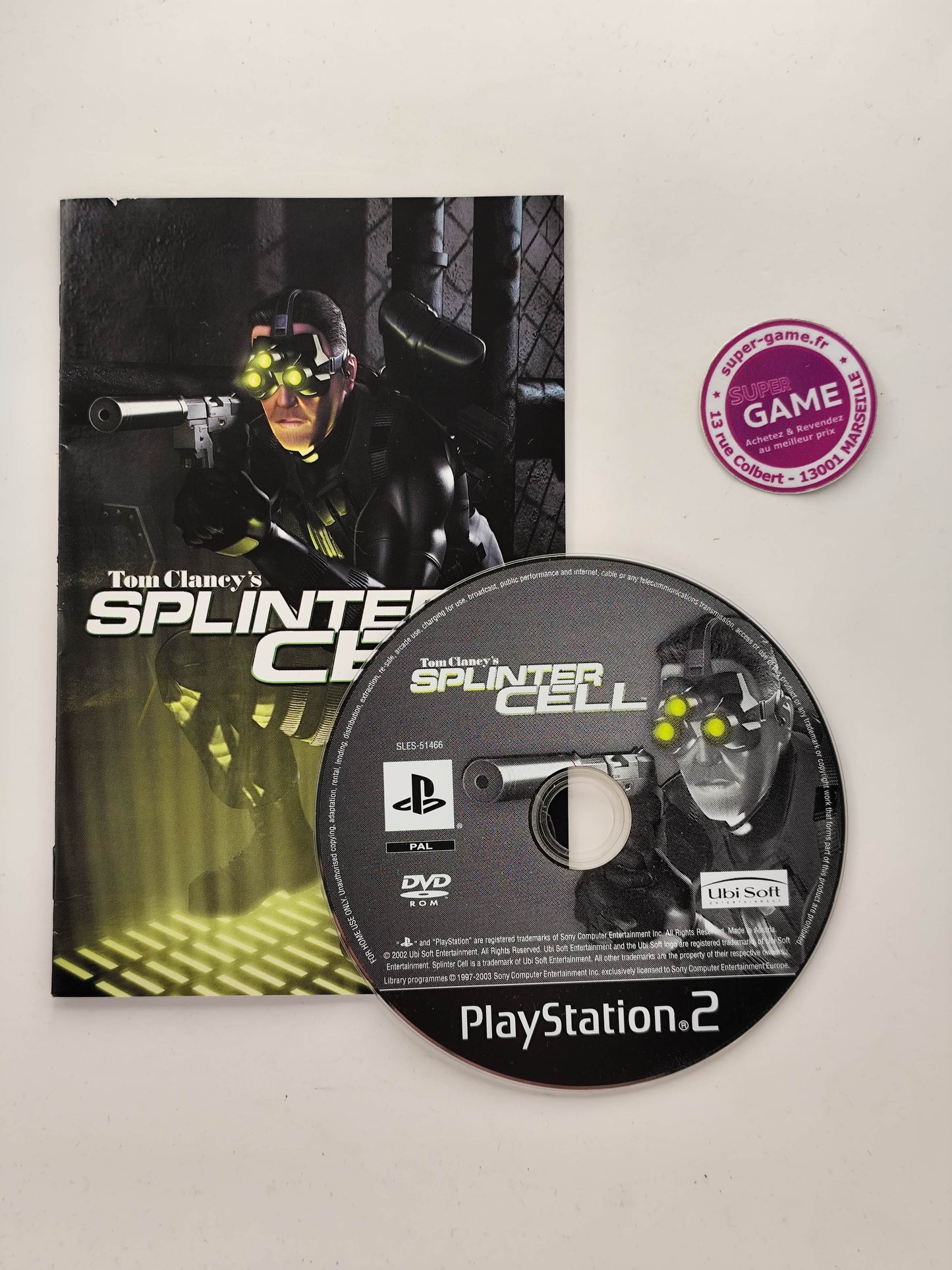 SPLINTER CELL  - Platinum - PS2