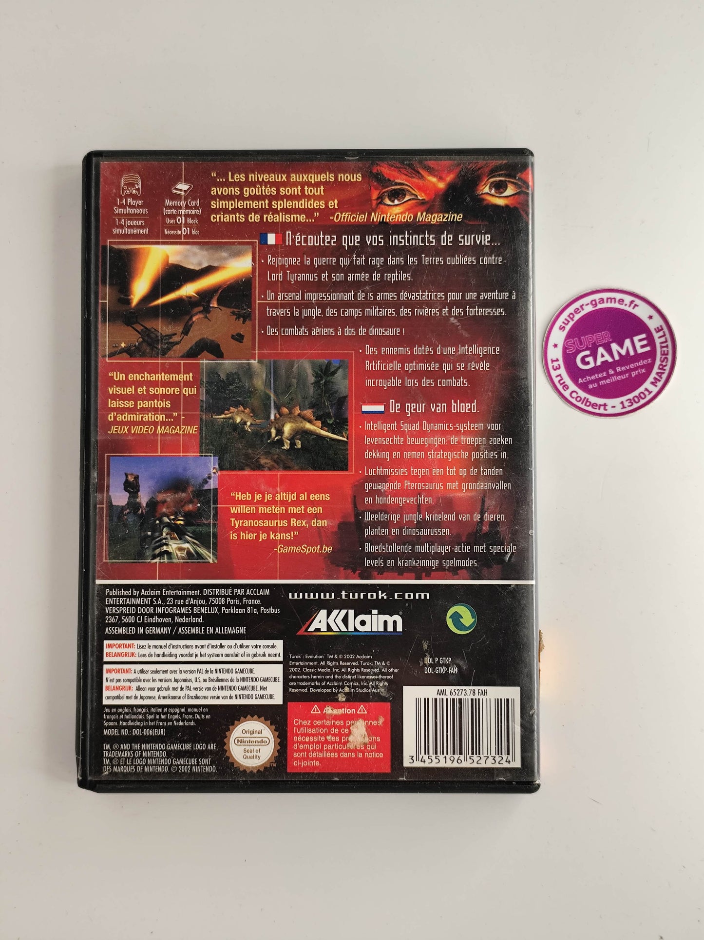 TUROK EVOLUTION - GameCube