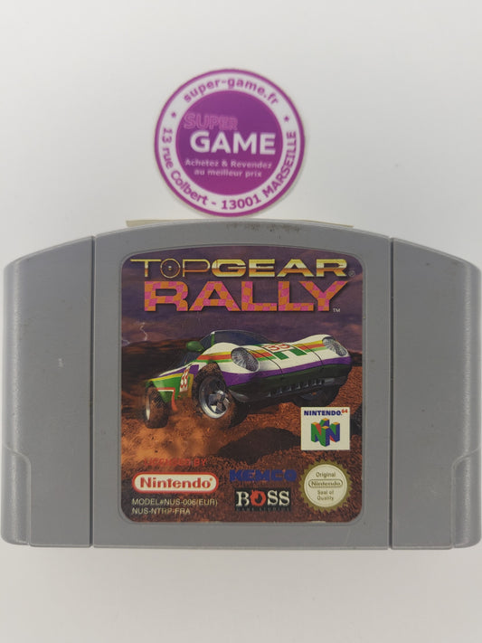 TOP GEAR RALLY - sans boite - NINTENDO64