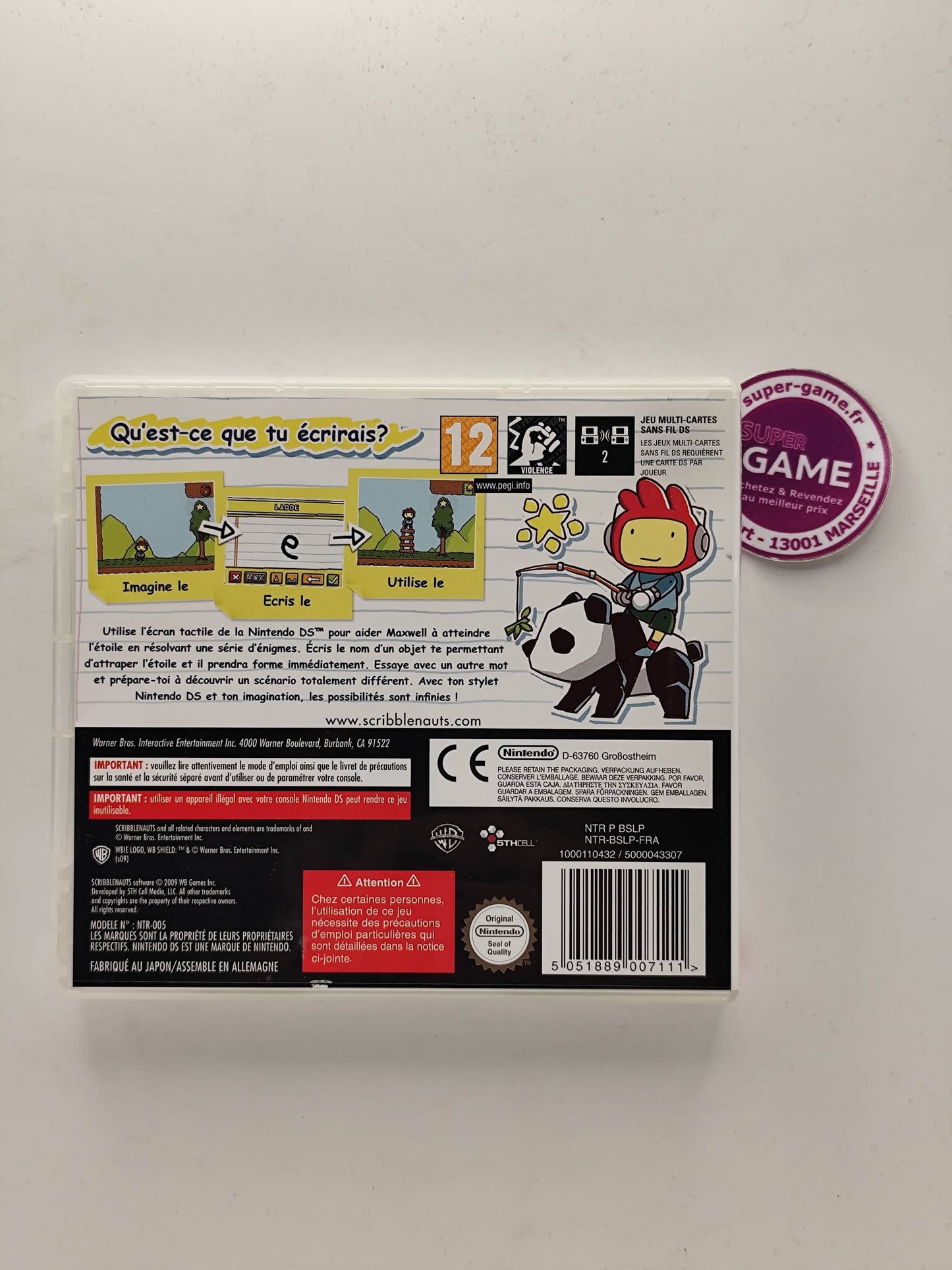 SCRIBBLENAUTS ECRIMAGINE - DS