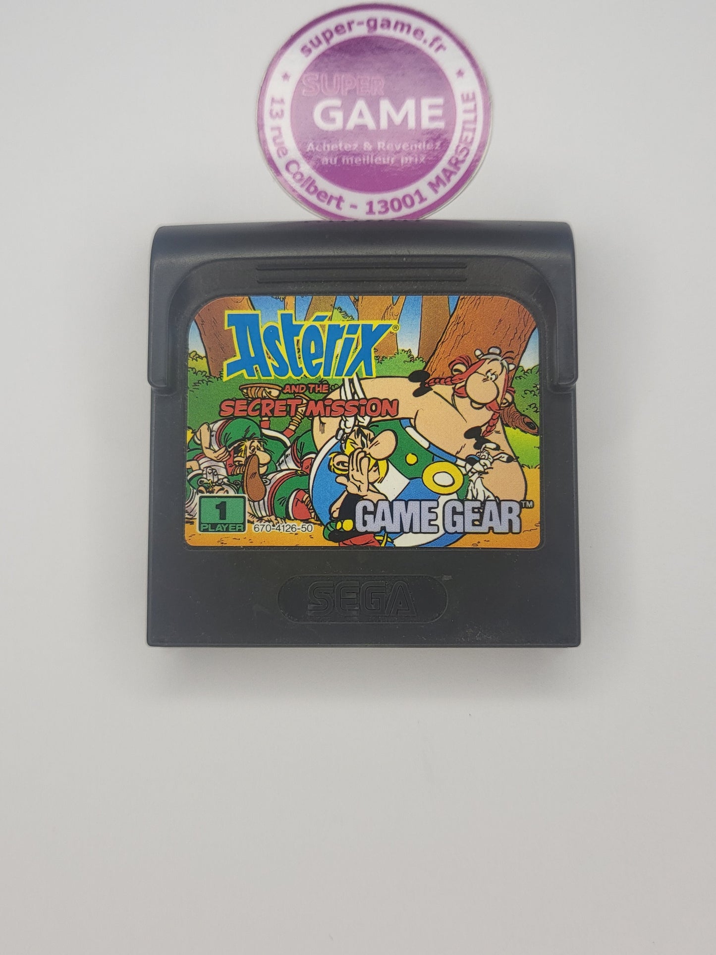 ASTERIX AND THE SECRET MISSION - sans boite - GAMEGEAR
