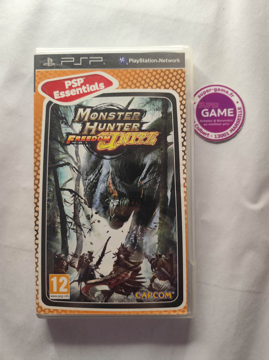 MONSTER HUNTER FREEDOM UNITE - Essentials - PSP
