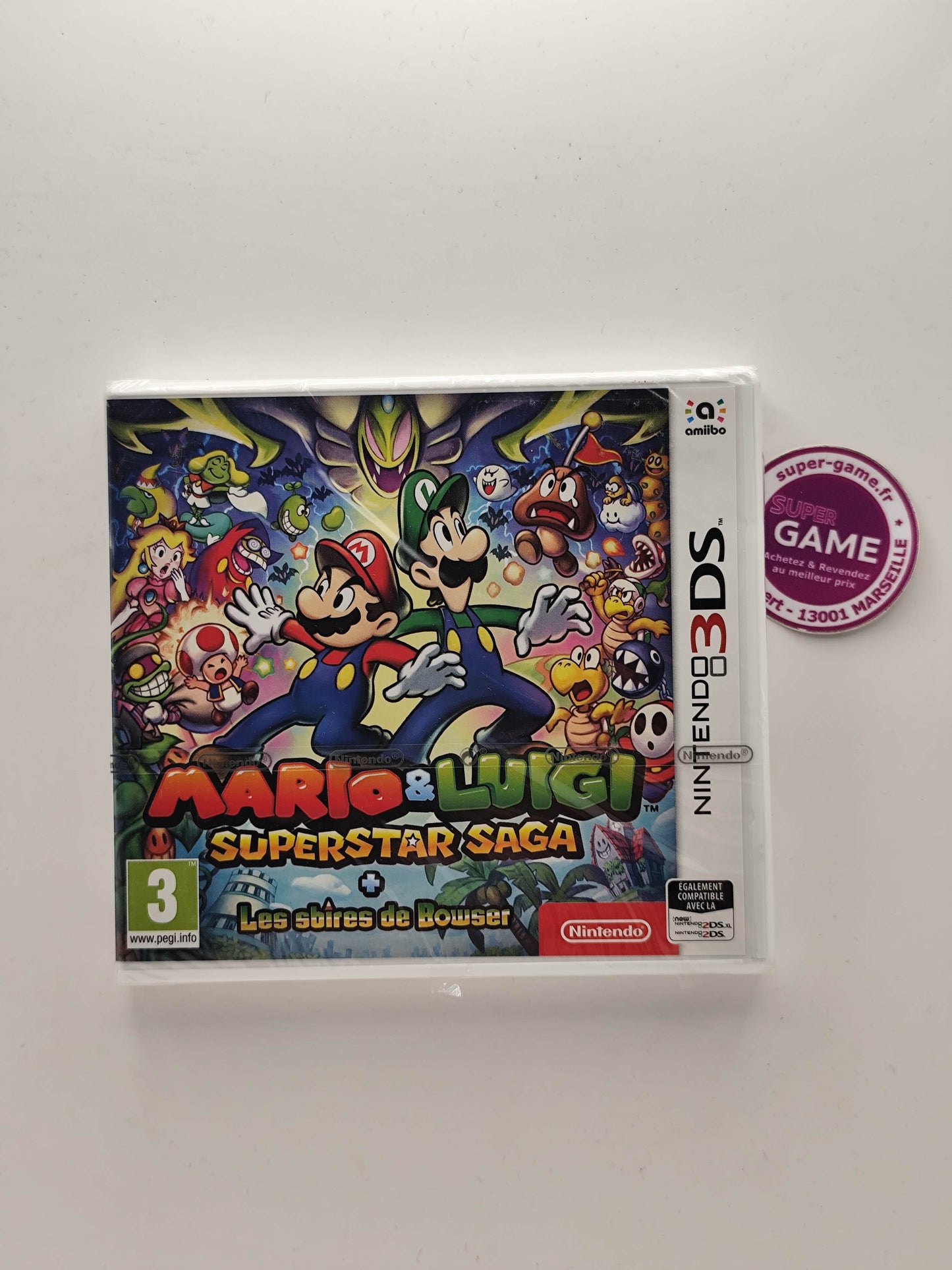 MARIO & LUIGI SUPERSTAR SAGA - NEUF - 3DS