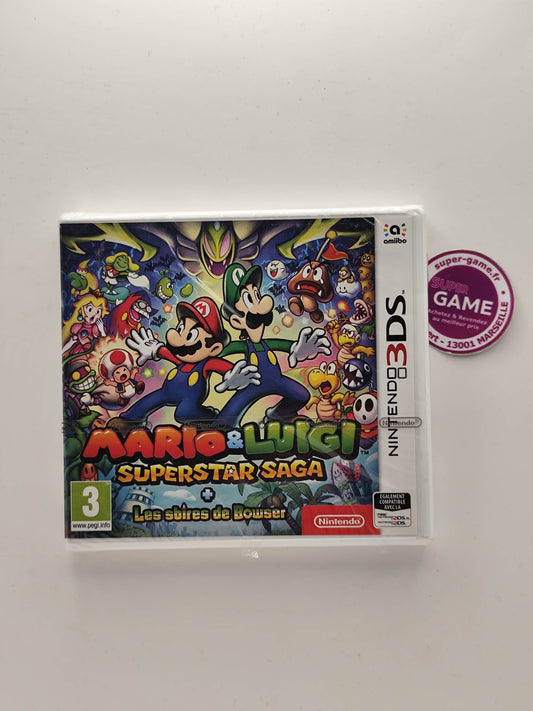 MARIO & LUIGI SUPERSTAR SAGA - NEUF - 3DS