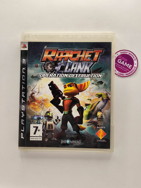 RATCHET & CLANK OPERATION DESTRUCTION - PS3