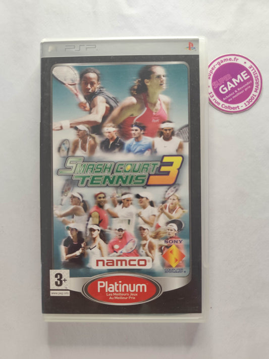 SMASH COURT TENNIS 3 - Platinum - PSP