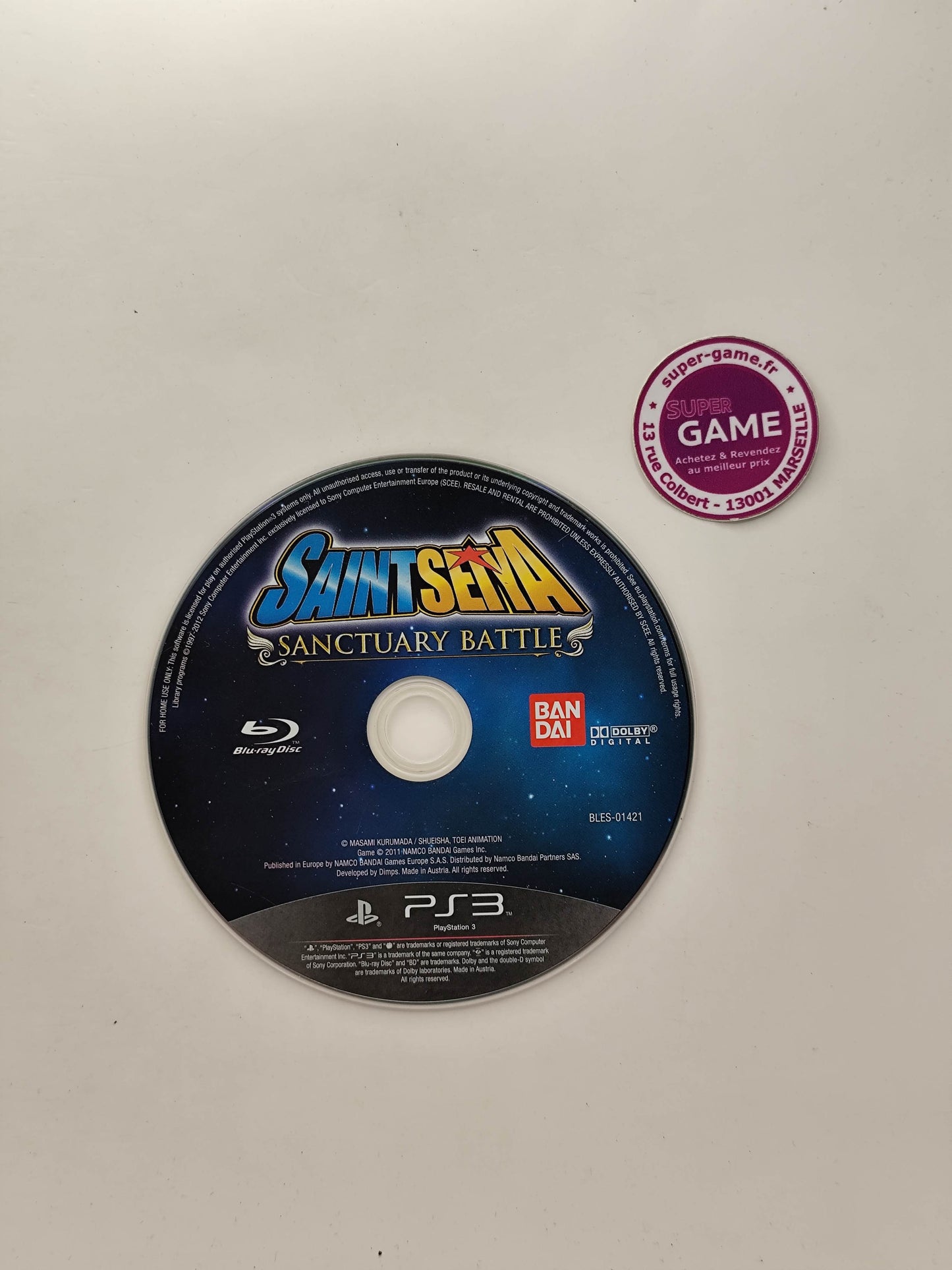 SAINT SEIYA LA BATAILLE DU SANCTUAIRE - PS3