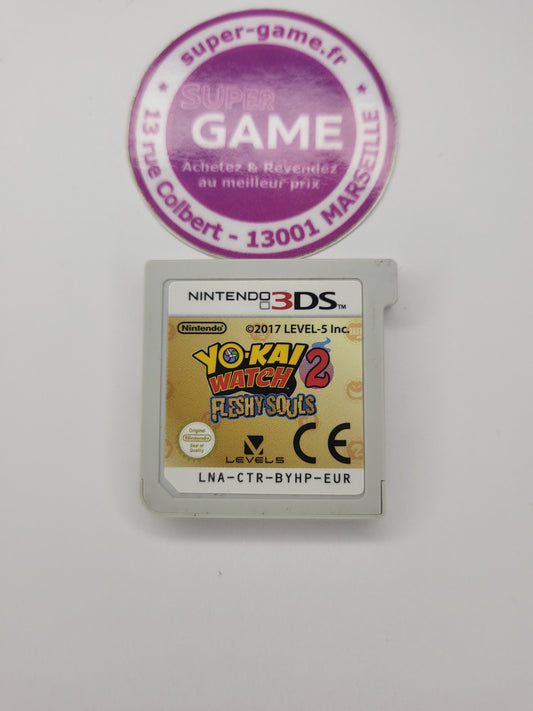 YOKAI WATCH 2 FANTOMES BOUFFIS - sans boite - 3DS