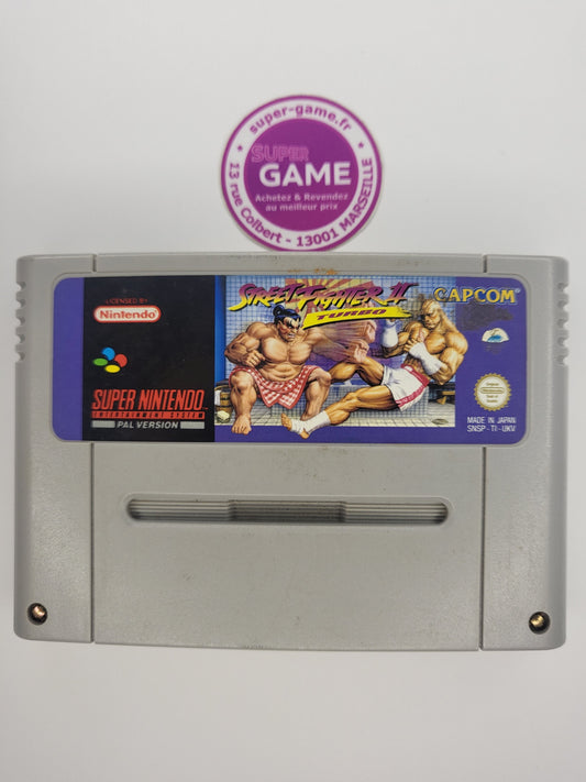 STREET FIGHTER II TURBO - sans boite - SNES