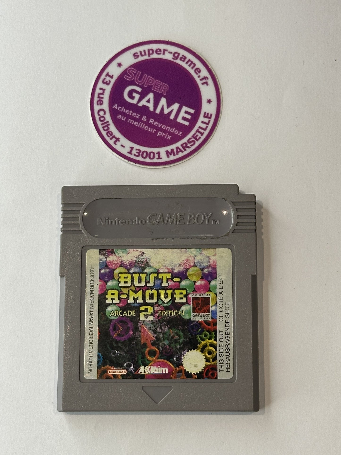 BUST-A-MOVE ARCADE EDITION 2 - sans boite - GAMEBOY
