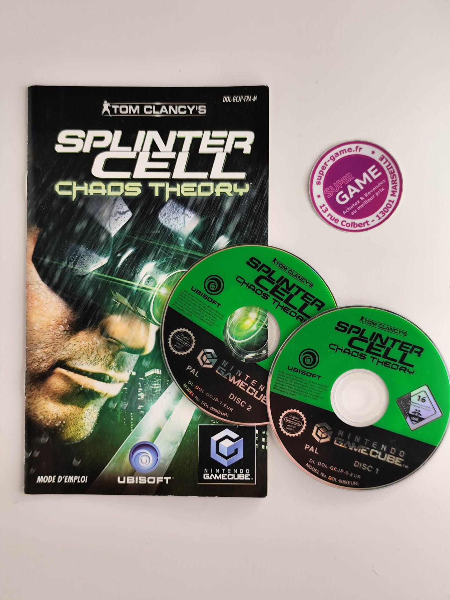 SPLINTER CELL CHAOS THEORY - GameCube