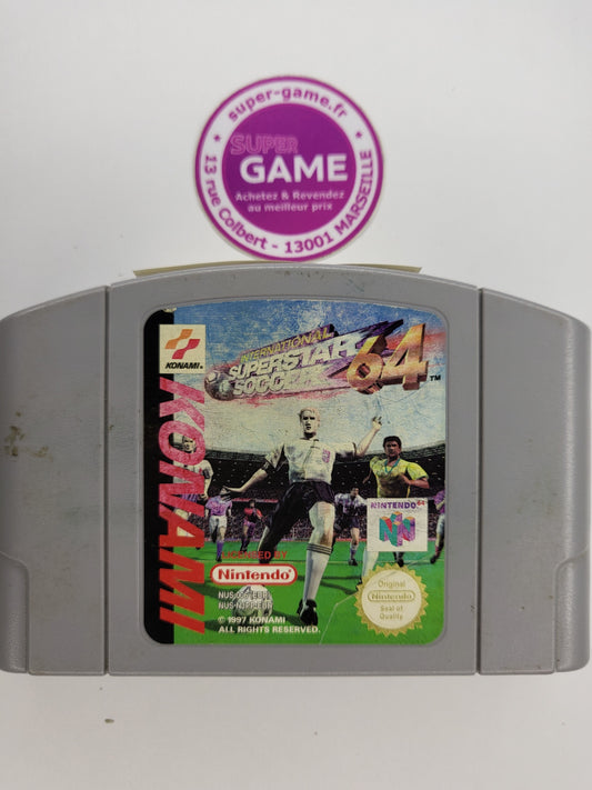 INTERNATIONAL SUPERSTAR SOCCER 64 - sans boite - NINTENDO64
