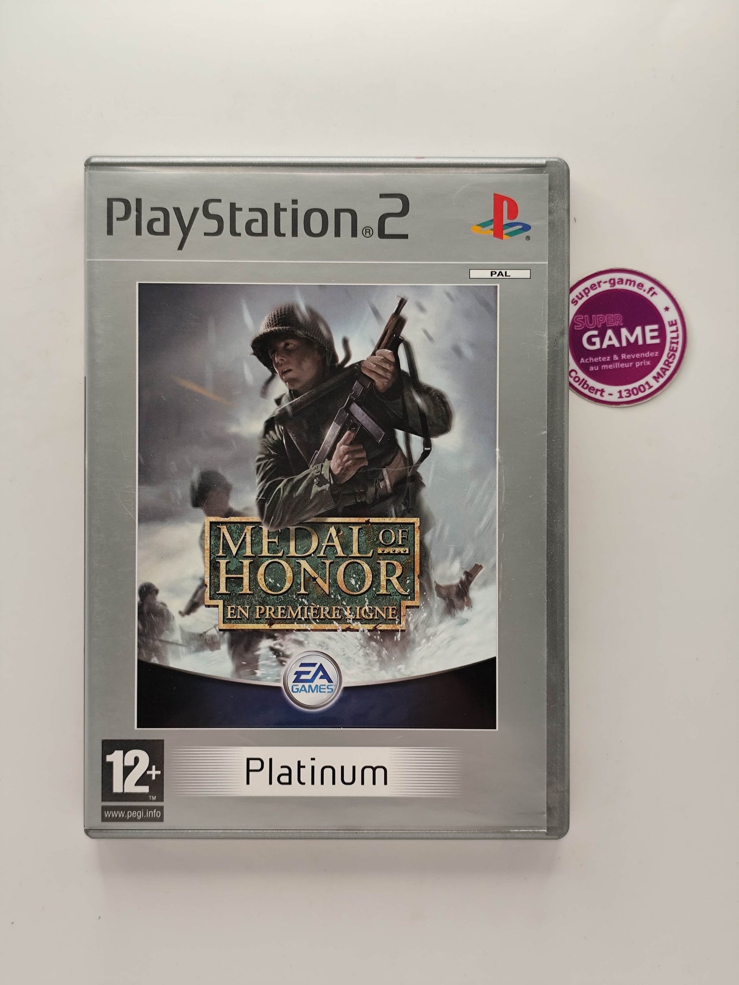 MEDAL OF HONOR EN PREMIERE LIGNE, Platinum - PS2