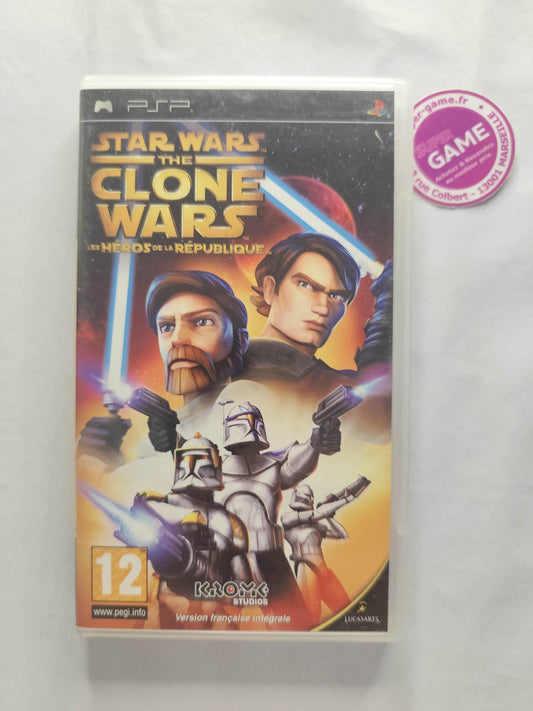 STAR WARS CLONE WARS - PSP