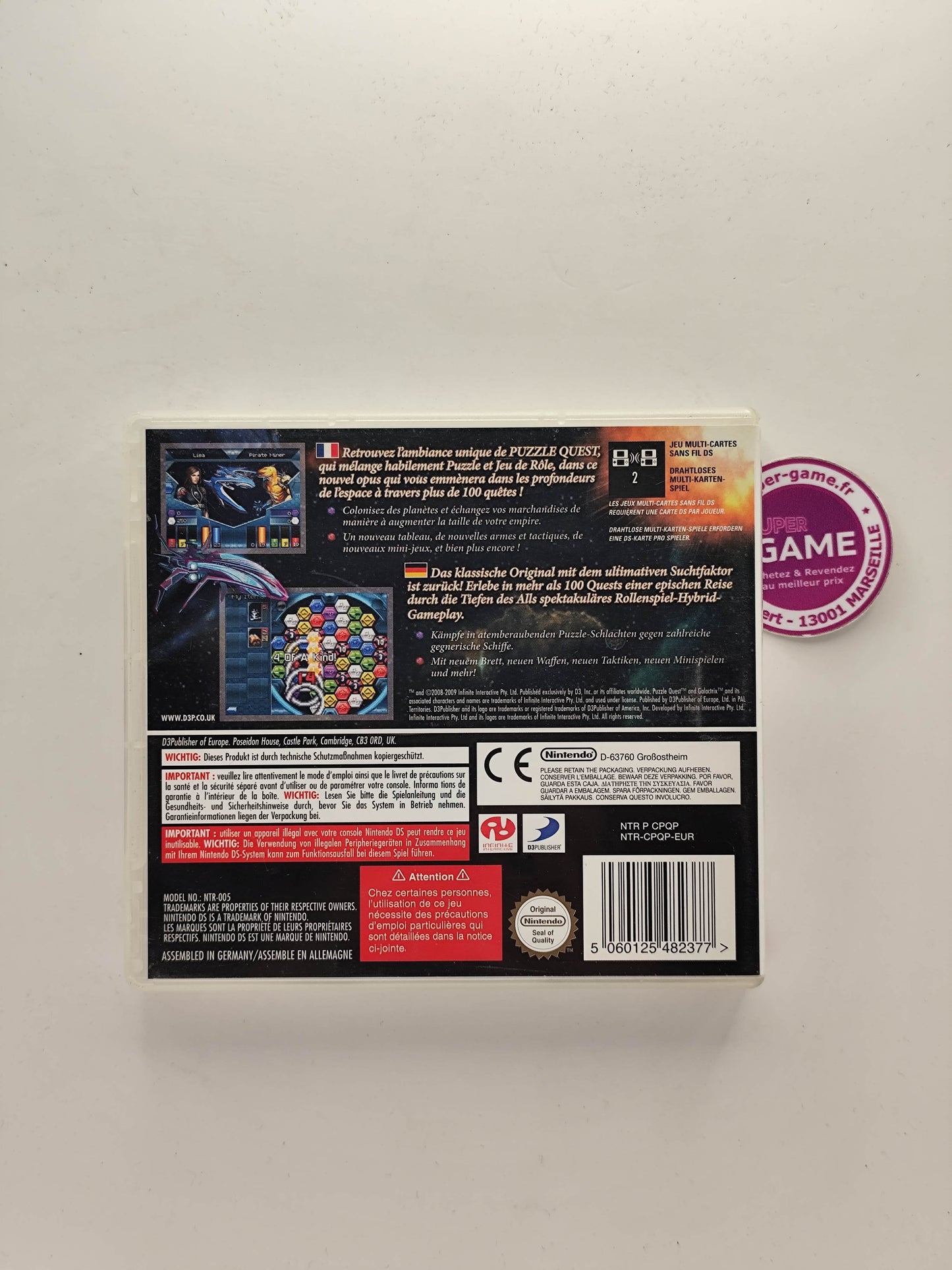 PUZZLE QUEST GALACTRIX - DS
