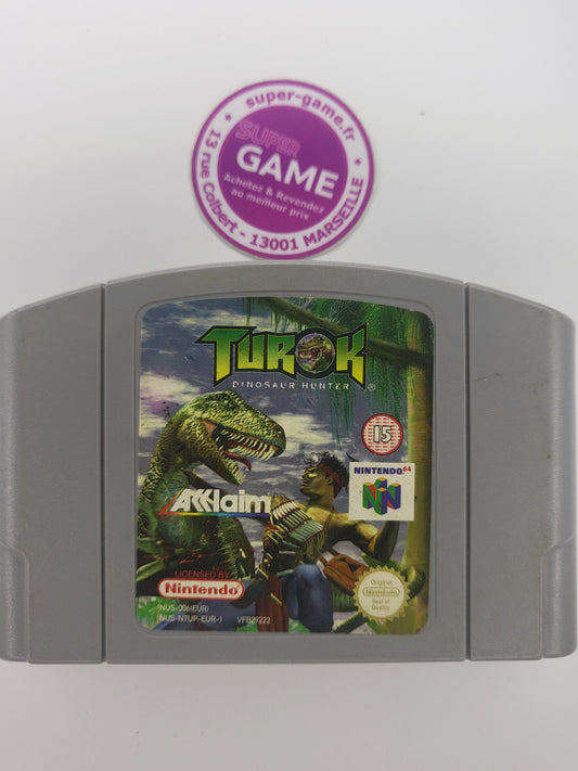 TUROK DINOSAUR HUNTER - sans boite - NINTENDO64